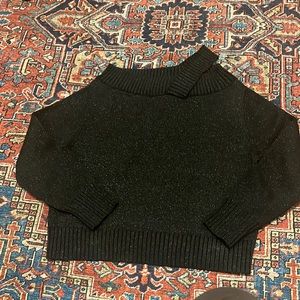 Black sparkle sweater
